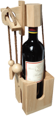 Flaschenpuzzle hell – Die raffinierte Geschenkidee mit Knobelspass