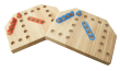 Dog-Spiel Zusatz 1 – Erweiterung für +2 Spieler (Hellblau & Rot)