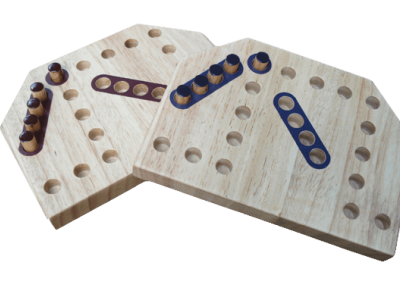 Dog-Spiel Zusatz 4 – Erweiterung für +2 Spieler (Violett & Dunkelbraun)