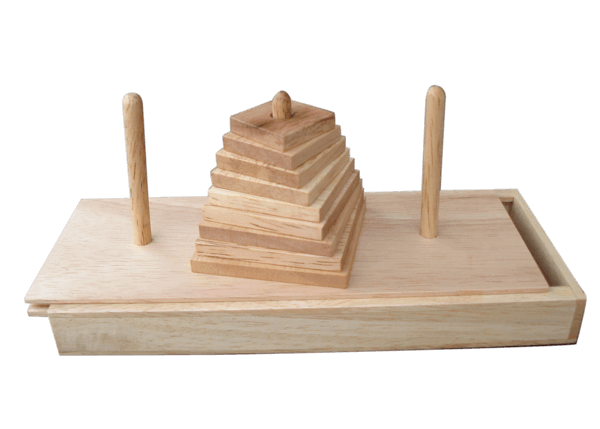 Knifflige Pyramide Turm Hanoi