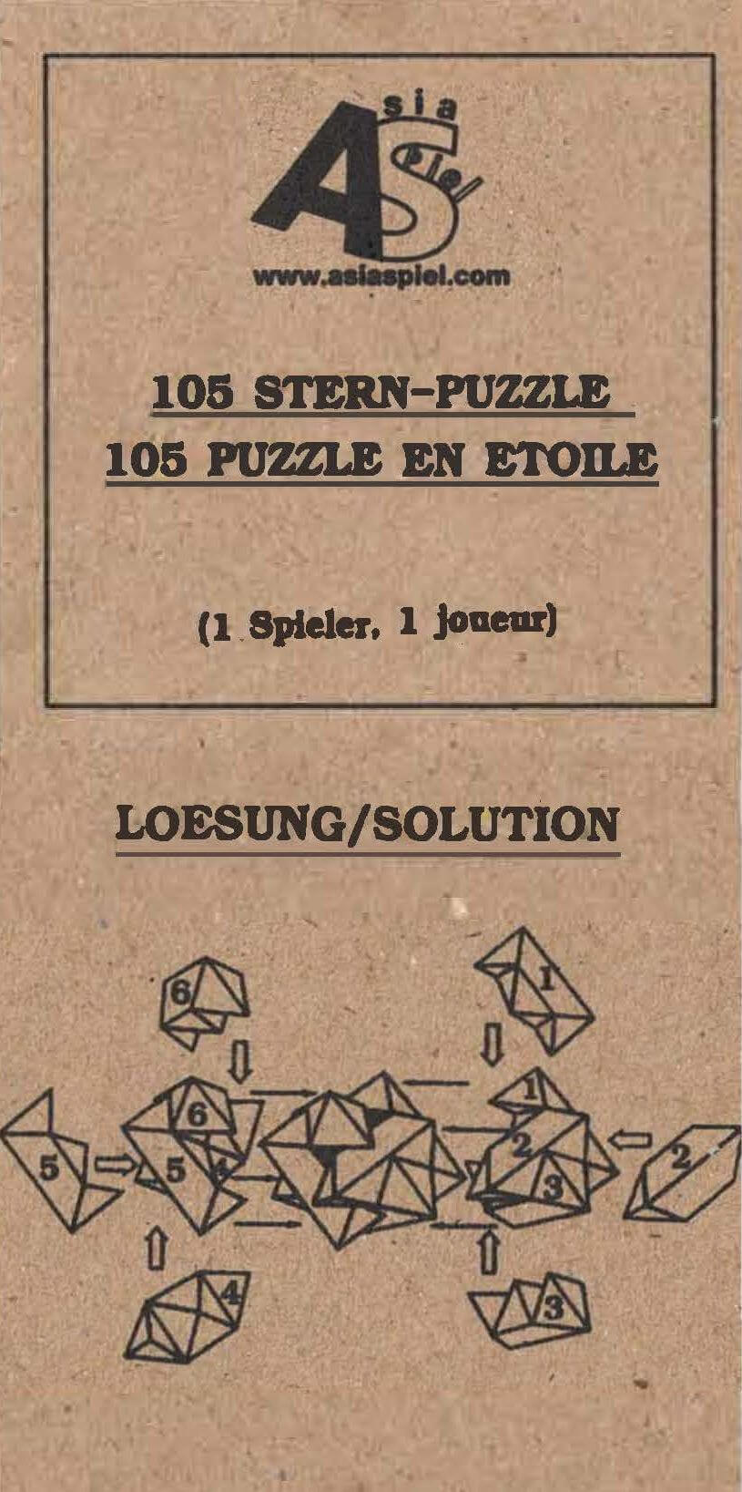 Stern-Puzzle - Knifflig und schön!