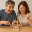 Khun Pan Schiebepuzzle aus Holz – 11 Aufgaben