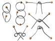 Tricky-Line Set – 6 geniale Metallpuzzle aus Edelstahl